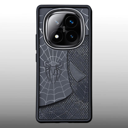 Sp Superhero Web Case with Metallic Camera Ring for Redmi Note 14 Pro(5G)