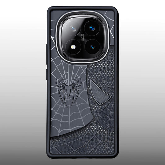Sp Superhero Web Case with Metallic Camera Ring for Redmi Note 14 Pro(5G)