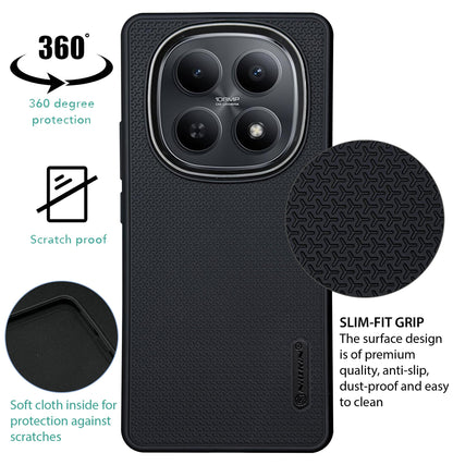 Niukin Grip Guard Back Case with Camera Ring for Xiaomi Note 15