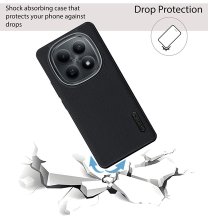 NIUKIN Super Frosted Dotted Case with Camera Ring for Xiaomi Note 15