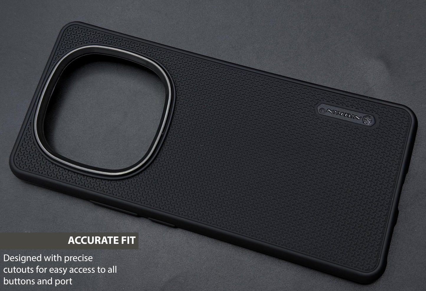 Niukin Grip Guard Back Case with Camera Ring for Xiaomi Note 15