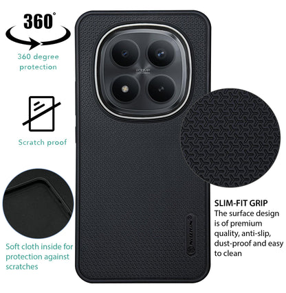 Niukin Grip Guard Back Case with Camera Ring for Xiaomi Note 15 Pro Plus