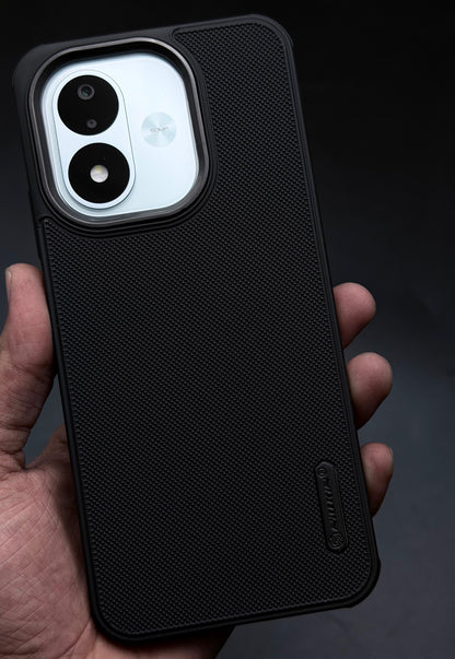 NIUKIN Super Frosted Dotted Case with Camera Ring for Redmi Note 17
