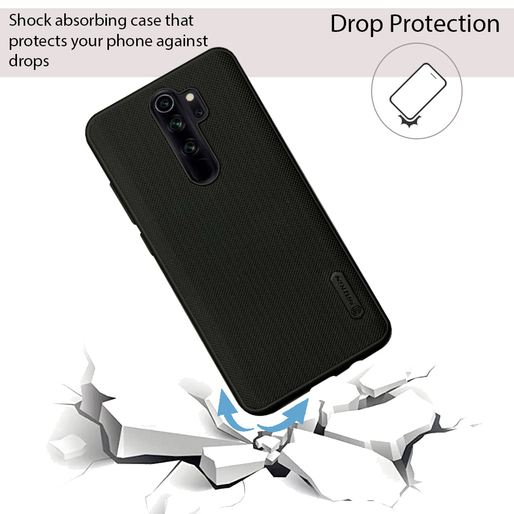NIUKIN Super Frosted Dotted Case for Xiaomi Note 8 Pro