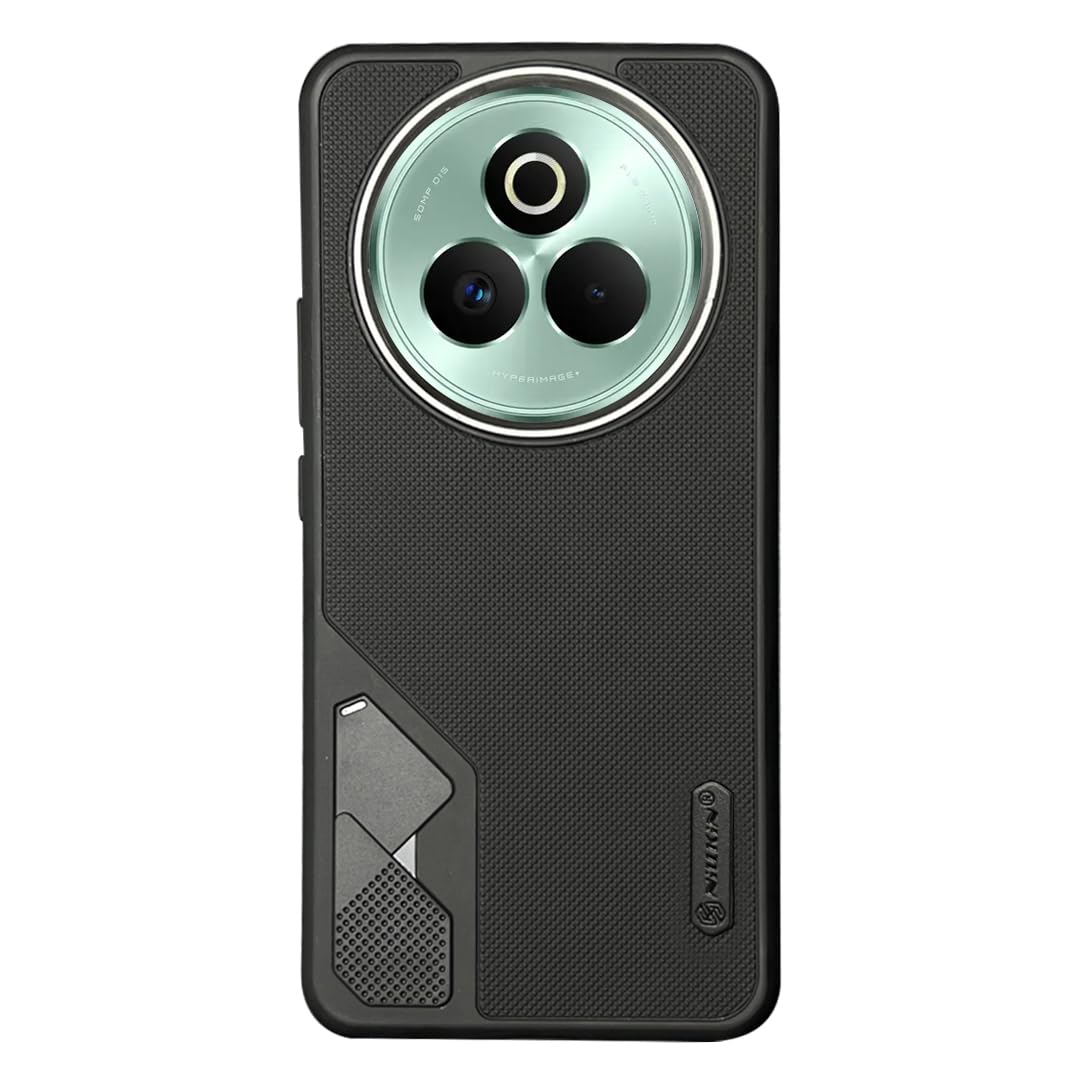 NIUKIN Fancy Super Frosted Dotted Case with Camera Ring for Realme P3 Pro