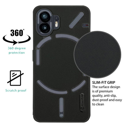 NIUKIN Super Frosted Dotted Case for Nothing Phone 2