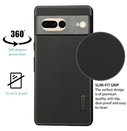NIUKIN Super Frosted Dotted Case for Google Pixel 7