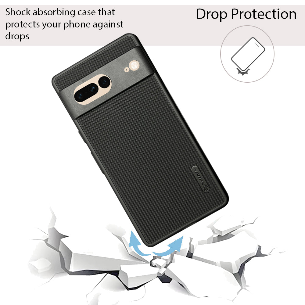 NIUKIN Super Frosted Dotted Case for Google Pixel 7