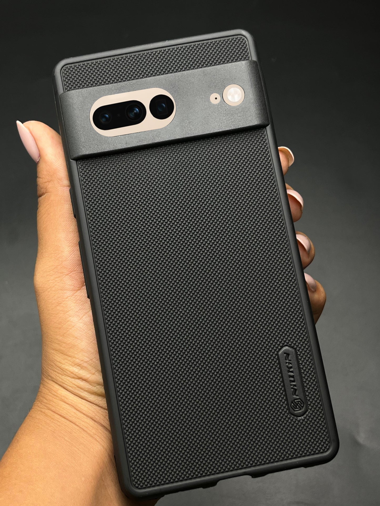 NIUKIN Super Frosted Dotted Case for Google Pixel 7