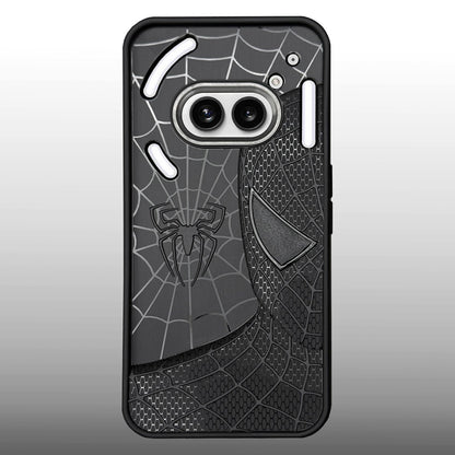 Sp Superhero Web Case with Metallic Camera Ring for Nothing Phone 2A