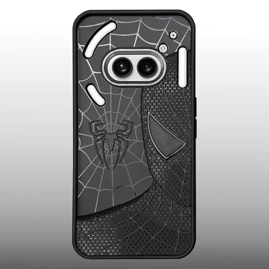 Sp Superhero Web Case with Metallic Camera Ring for Nothing Phone 2A