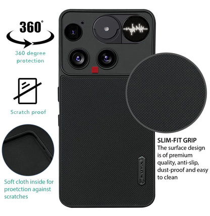 NIUKIN Super Frosted Dotted Case for Nothing Phone 3
