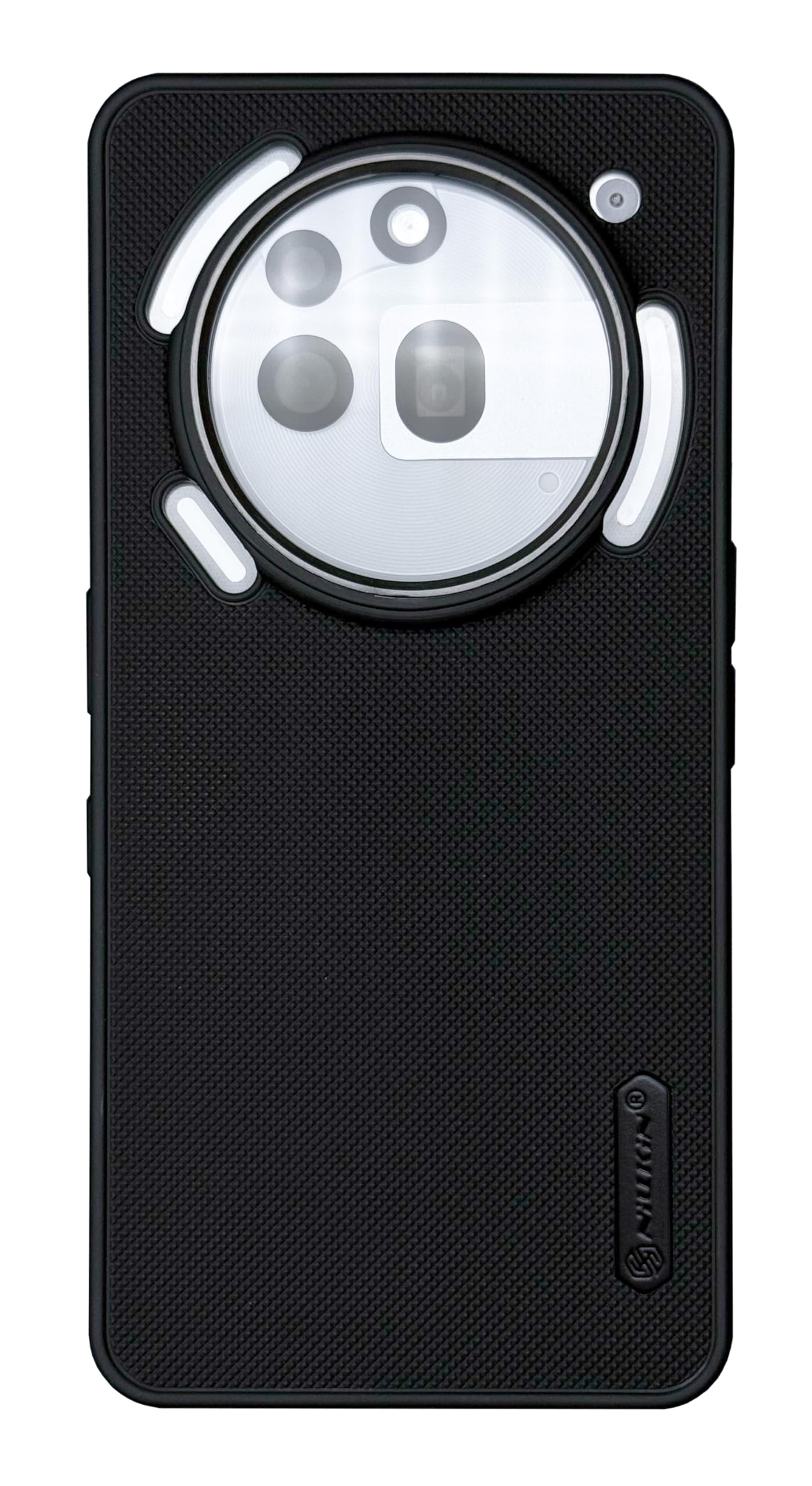 NIUKIN Super Frosted Dotted Case with Camera Ring for Nothing Phone 3A Pro