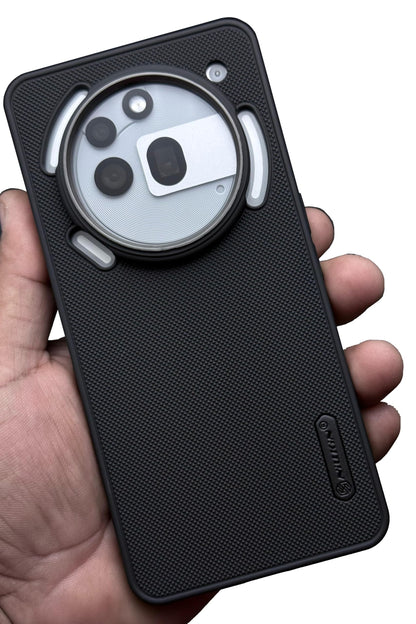 NIUKIN Super Frosted Dotted Case with Camera Ring for Nothing Phone 3A Pro