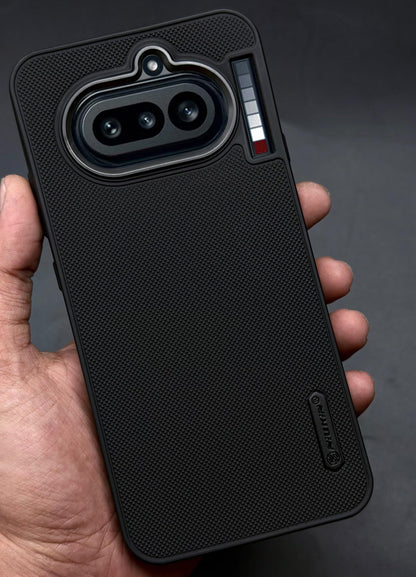 NIUKIN Super Frosted Dotted Case with Camera Ring for Nothing Phone 4A