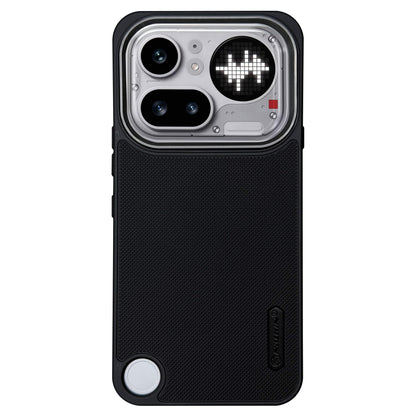 NIUKIN Super Frosted Dotted Case with Camera Ring for Nothing Phone 4A Pro