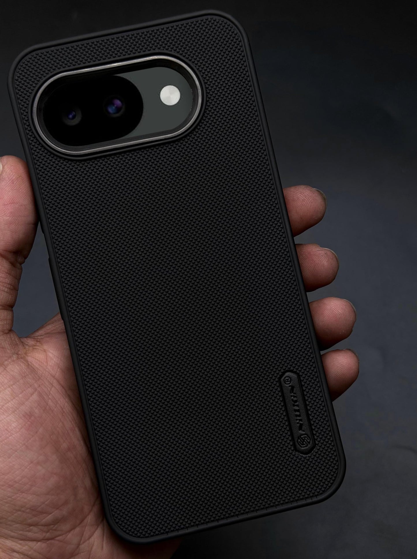 NIUKIN Super Frosted Dotted Case with Camera Ring for Google Pixel 10A