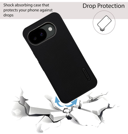 NIUKIN Super Frosted Dotted Case with Camera Ring for Google Pixel 10A