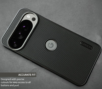 NIUKIN Super Frosted Dotted Case with Camera Ring for Google Pixel 10 Pro XL