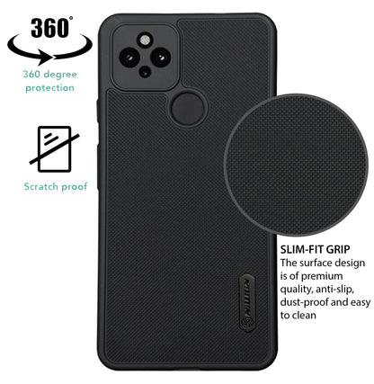 NIUKIN Super Frosted Dotted Case for Google Pixel 4A (5G)