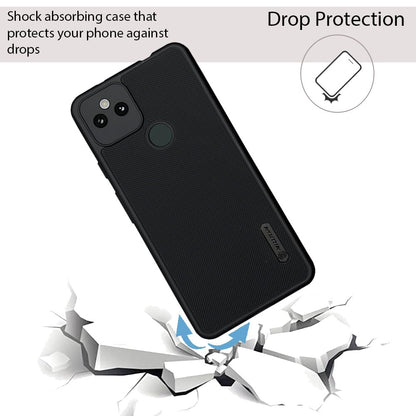 NIUKIN Super Frosted Dotted Case for Google Pixel 5A
