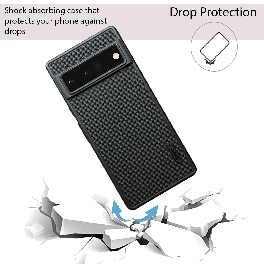 NIUKIN Super Frosted Dotted Case for Google Pixel 6 Pro