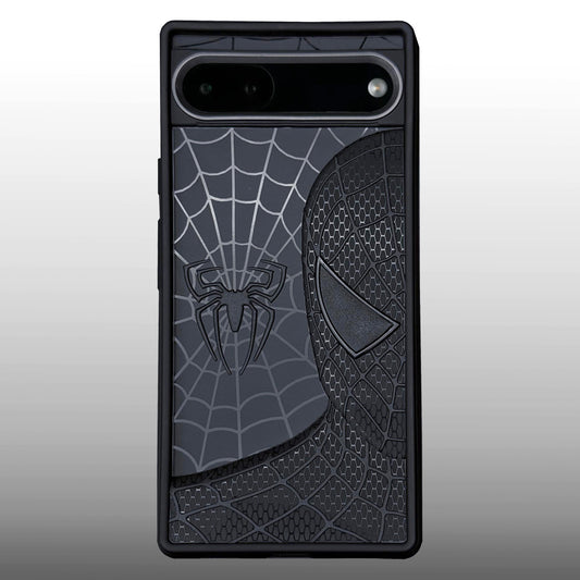 Sp Superhero Web Case with Metallic Camera Ring for Google Pixel 6a