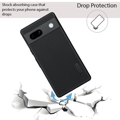 NIUKIN Super Frosted Dotted Case for Google Pixel 7A