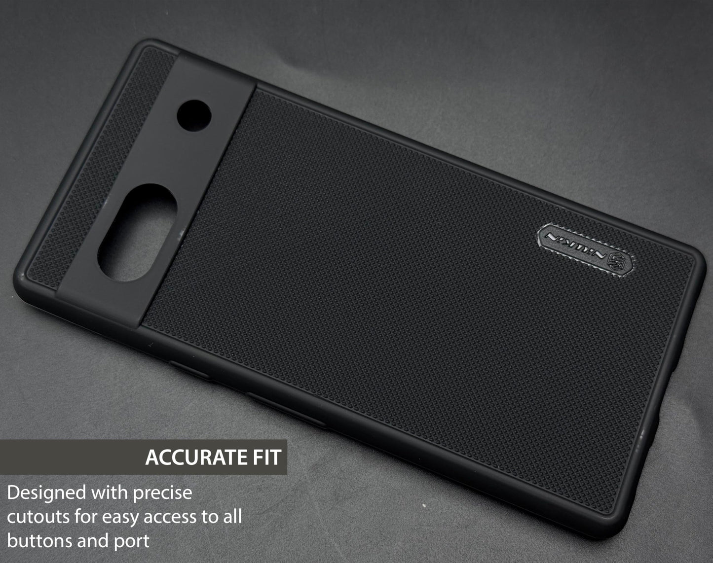 NIUKIN Super Frosted Dotted Case for Google Pixel 7A