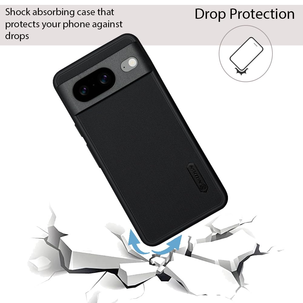 NIUKIN Super Frosted Dotted Case for Google Pixel 8