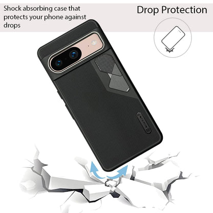 NIUKIN Fancy Super Frosted Dotted Case with Camera Ring for Google Pixel 8 Pro