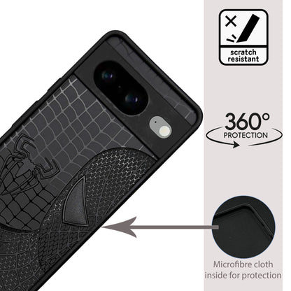 Sp Superhero Web Case with Metallic Camera Ring for Google Pixel 8