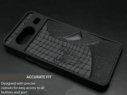 Sp Superhero Web Case with Metallic Camera Ring for Google Pixel 8