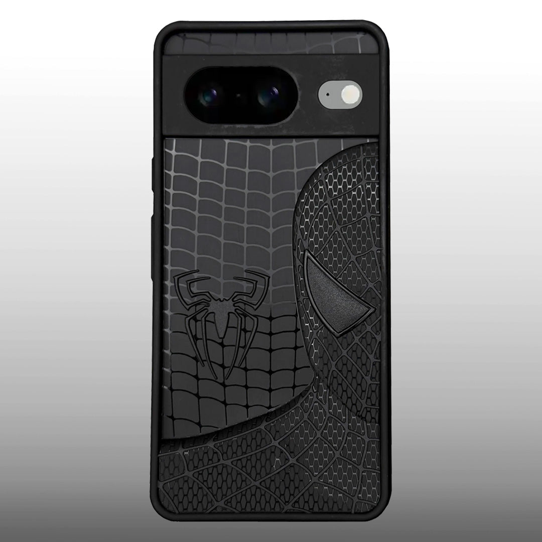 Sp Superhero Web Case with Metallic Camera Ring for Google Pixel 8