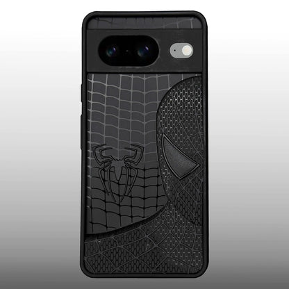 Sp Superhero Web Case with Metallic Camera Ring for Google Pixel 8