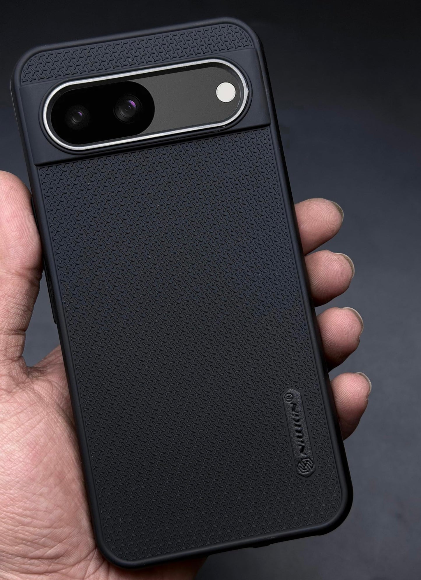 Niukin Grip Guard Back Case with Camera Ring for Google Pixel 8A