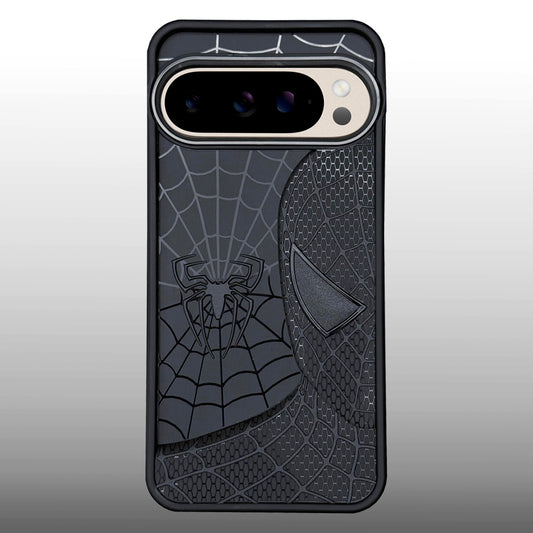 Sp Superhero Web Case with Metallic Camera Ring for Google Pixel 9 Pro