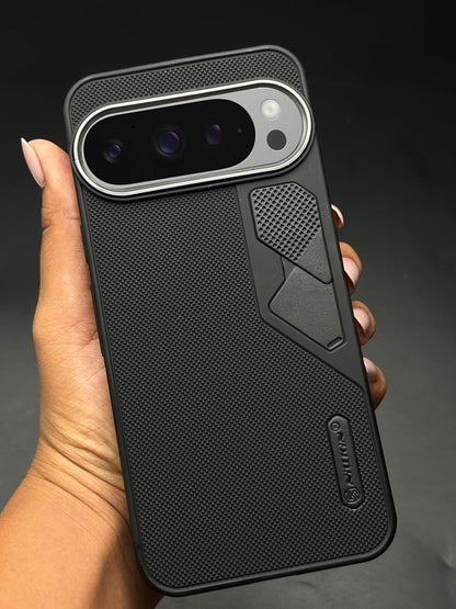 NIUKIN Fancy Super Frosted Dotted Case with Camera Ring for Google Pixel 9 Pro