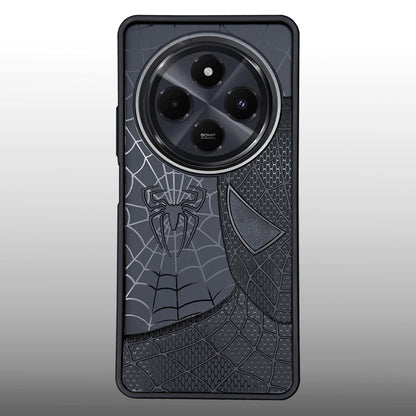 Sp Superhero Web Case with Metallic Camera Ring for Xiaomi Poco C75(5G)