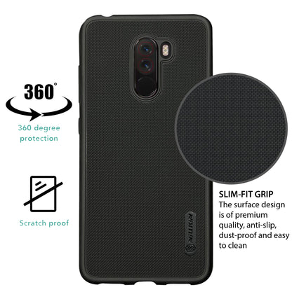 NIUKIN Super Frosted Dotted Case for Xiaomi Poco F1