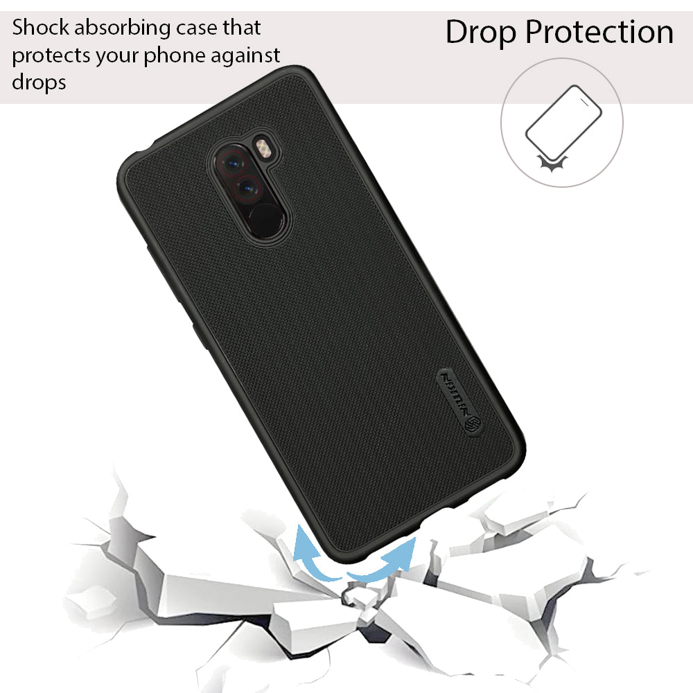 NIUKIN Super Frosted Dotted Case for Xiaomi Poco F1