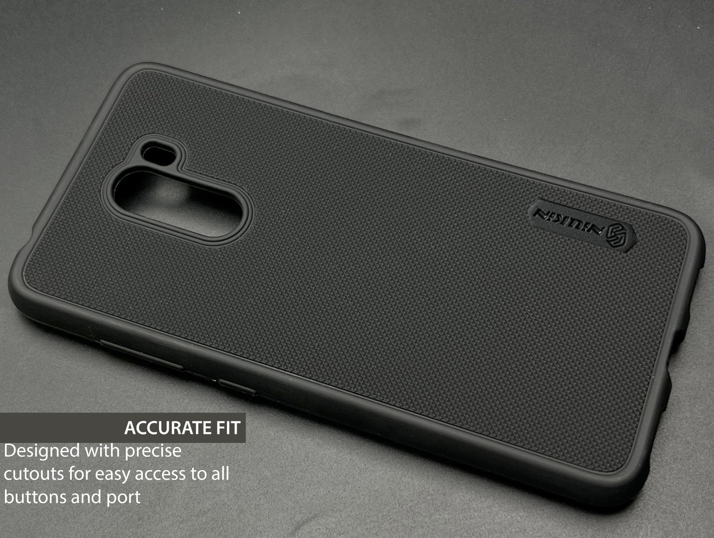 NIUKIN Super Frosted Dotted Case for Xiaomi Poco F1