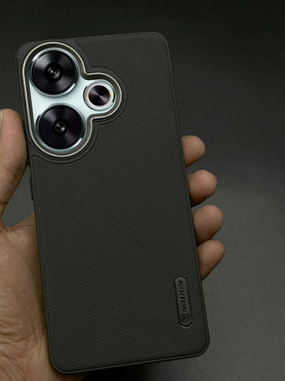 NIUKIN Super Frosted Dotted Case with Camera Ring for Xiaomi Poco F6