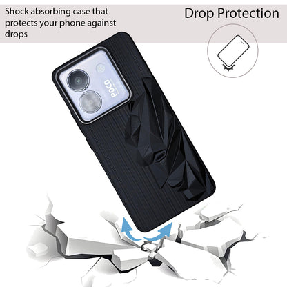 Bt Superhero Case with Camera Ring for POCO M7 Pro(5G)