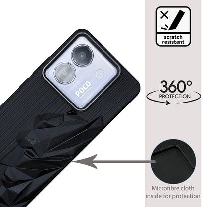 Bt Superhero Case with Camera Ring for POCO M7 Pro(5G)