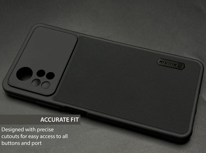 NIUKIN Super Frosted Dotted Case for Xiaomi Poco X4 Pro