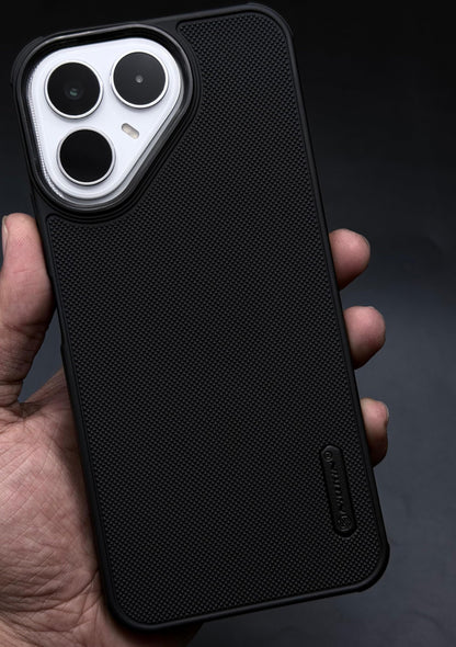 NIUKIN Super Frosted Dotted Case with Camera Ring for Tecno Pova 8