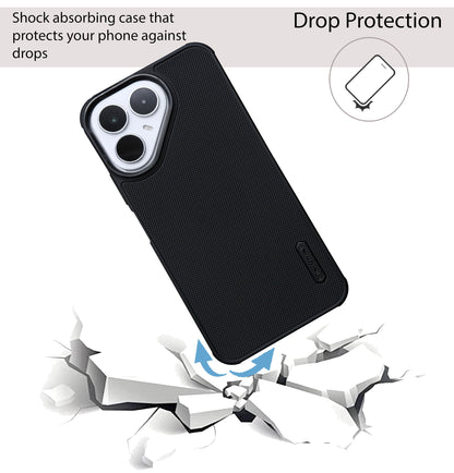 NIUKIN Super Frosted Dotted Case with Camera Ring for Tecno Pova 8