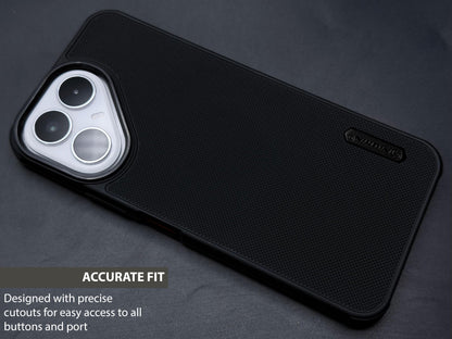 NIUKIN Super Frosted Dotted Case with Camera Ring for Tecno Pova 8