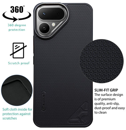 Niukin Grip Guard Back Case with Camera Ring for Tecno Pova curve 2